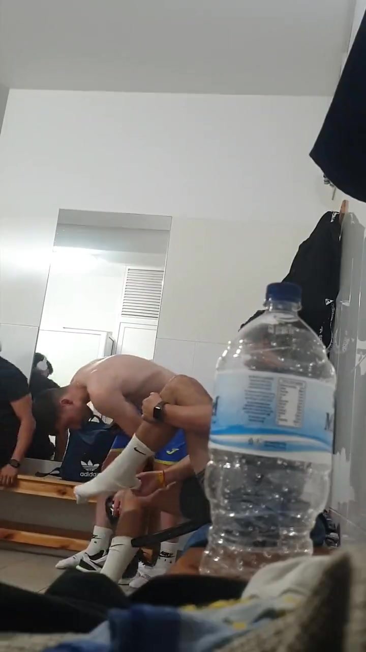Italian boy nude in Locker room