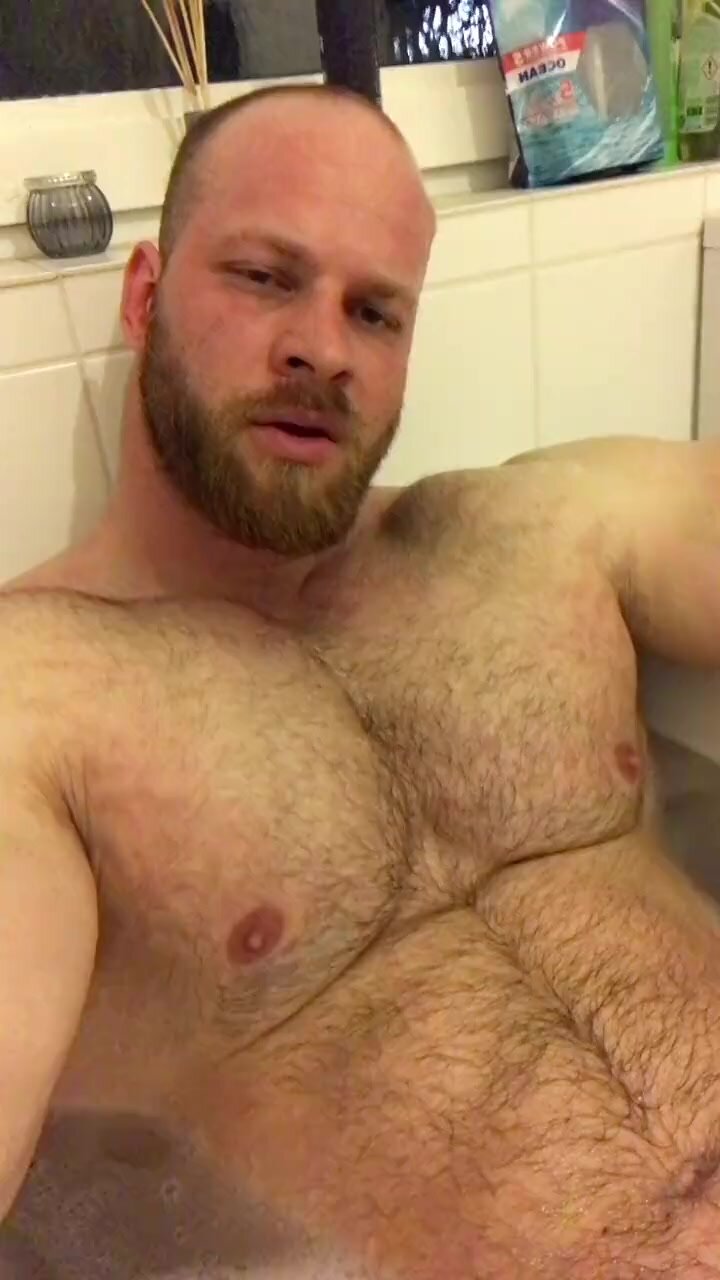 Bear in a Bath