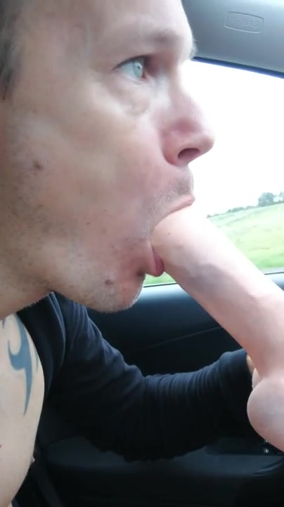 On a cock-hunting drive in chastity!