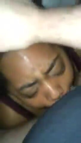 Another Classic Fat ebony Slapping and throatfuck