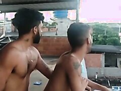 Fucking outdoor with step bro