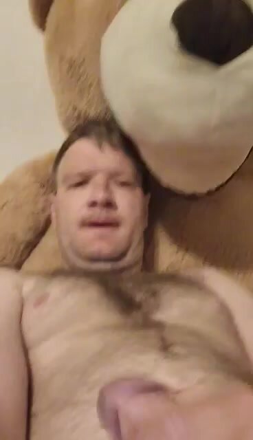 Slave with teddy