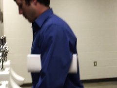 pissing in public bathrooms