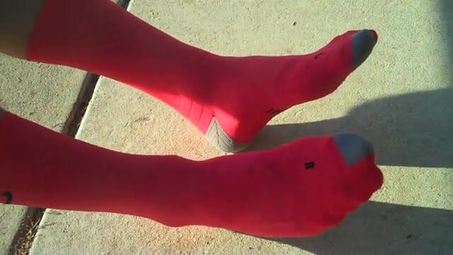 teen socks/feet - video 3