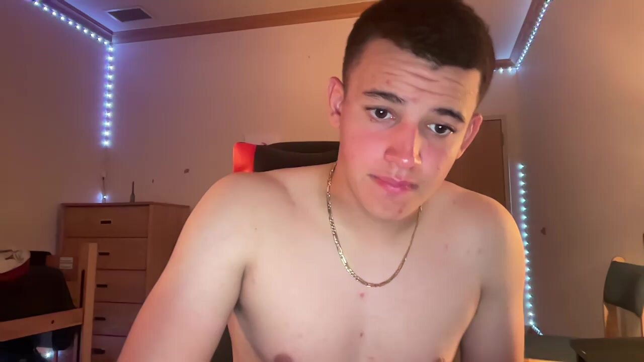 College Kid Shows Cock And Hole