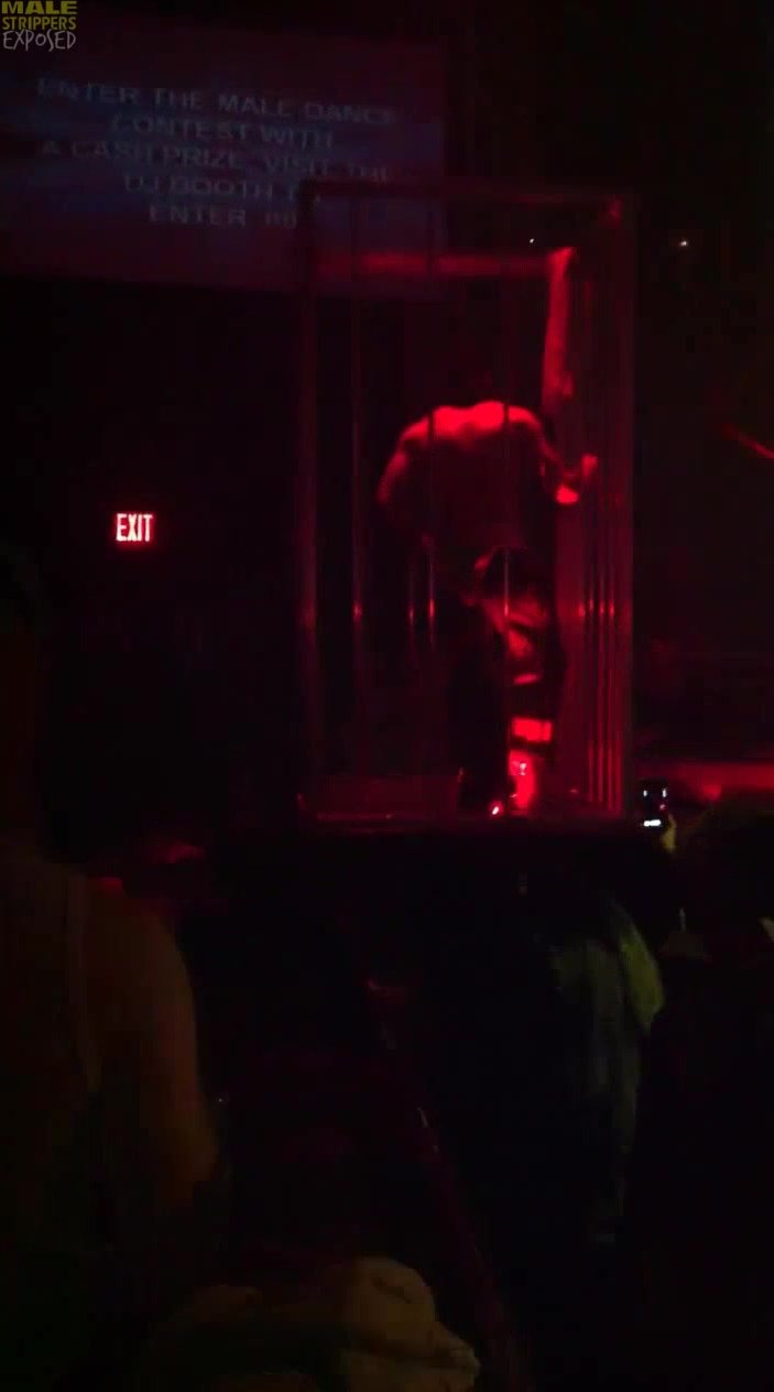 Club Stripper in Cage