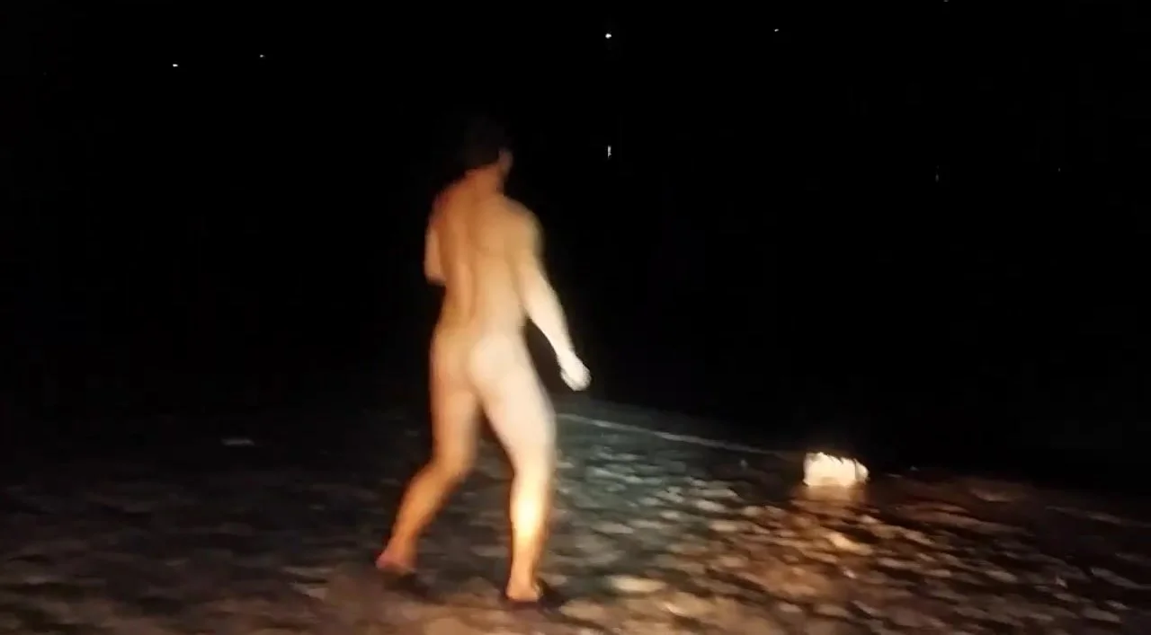 Lost bet naked swim - ThisVid.com