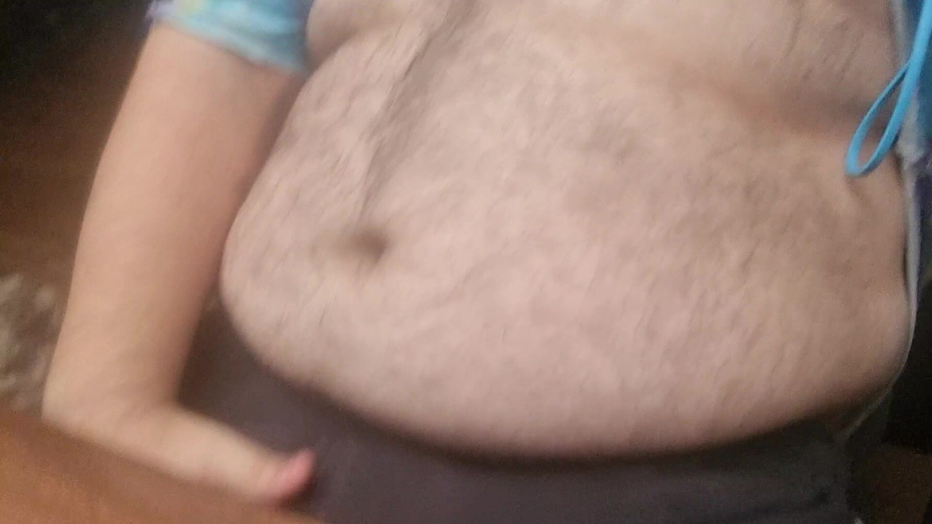 Rubbing belly - video 2