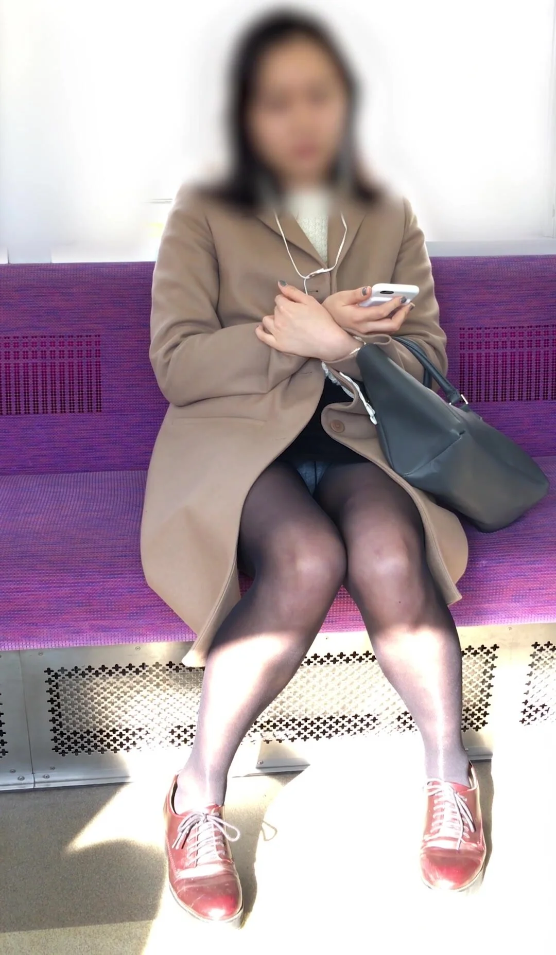 Japanese Upskirt Stocking - Japanese Lady Pantyhose Upskirt - video 351 - ThisVid.com