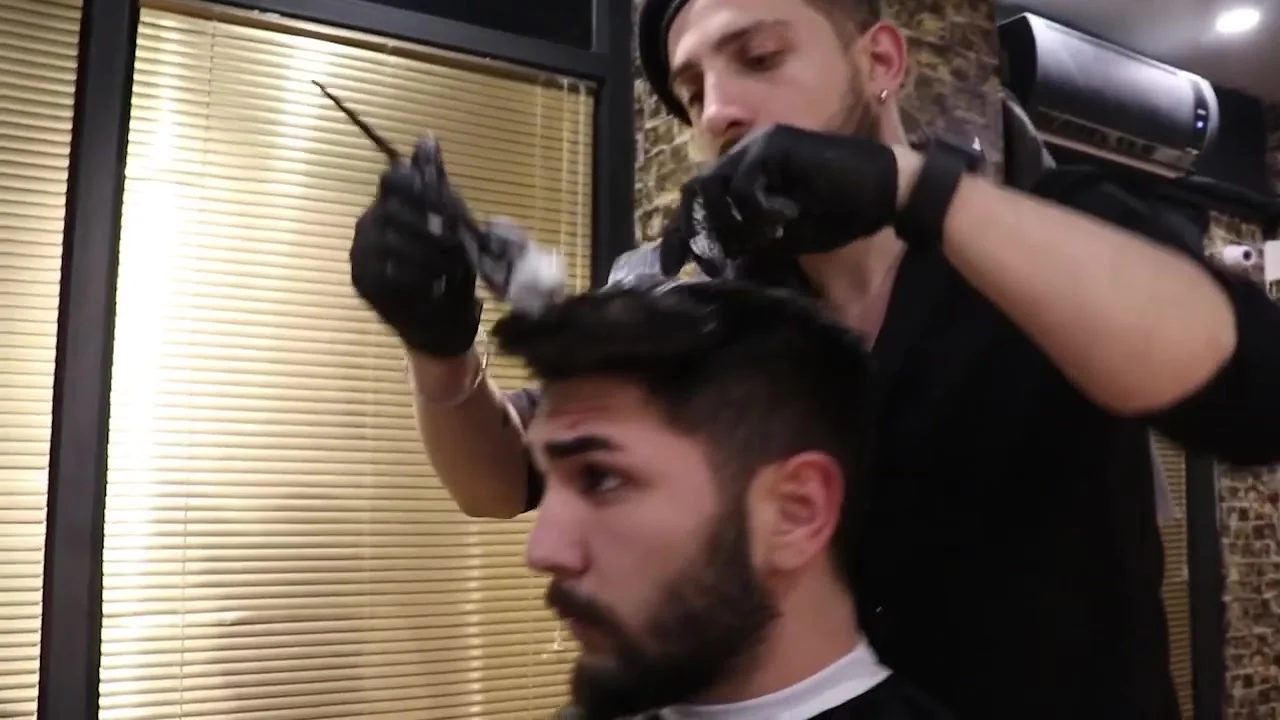 Barber gayporn