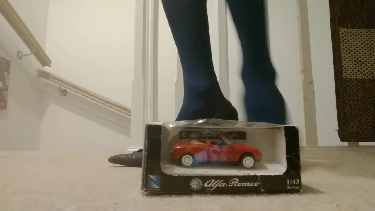 Model car meets heels