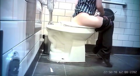 Beautiful white girl taking a quick piss