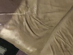 Sofa piss puddle