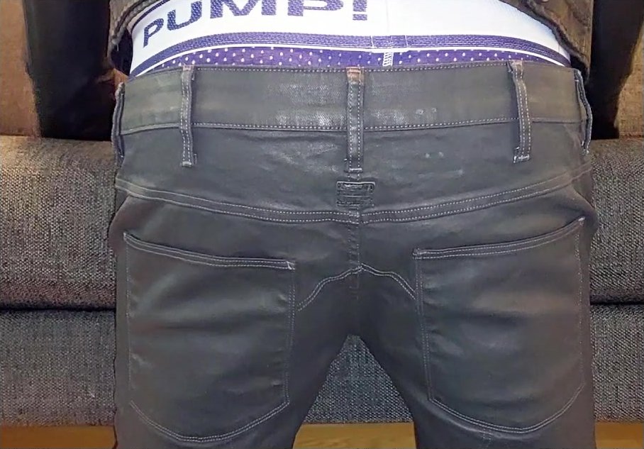 Tight G-star 5620 jeans hump, bulge and ass