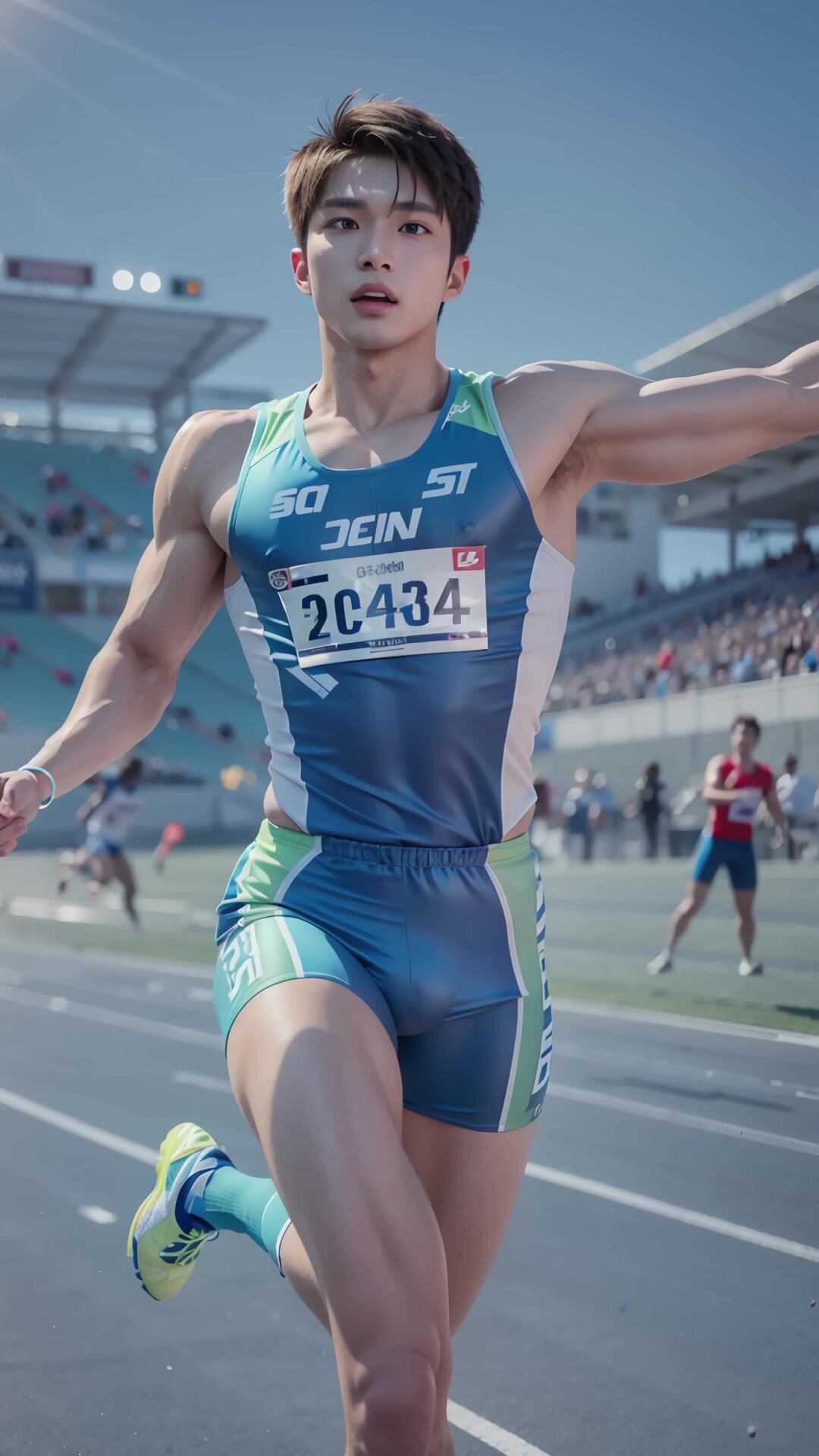 Sexy AI Korean Athletes