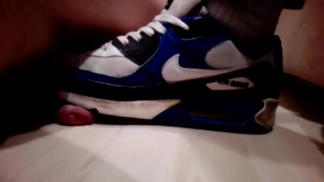 Light rubbing of the trainer on the penis