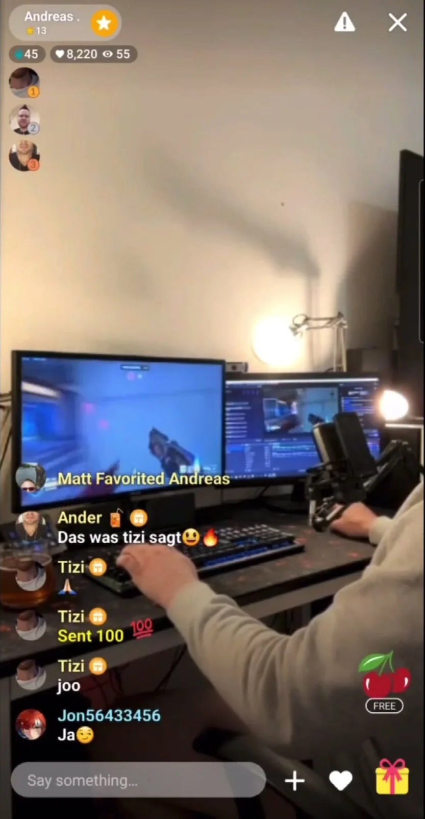 Live gay jerk off