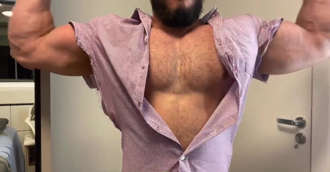 muscle shirt rip - video 2