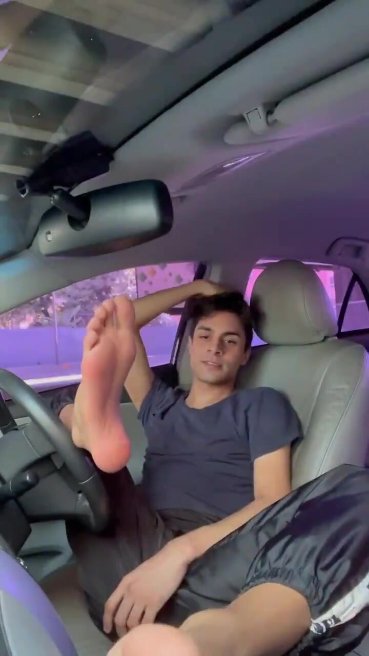 Latin boy BIG Smelly feet