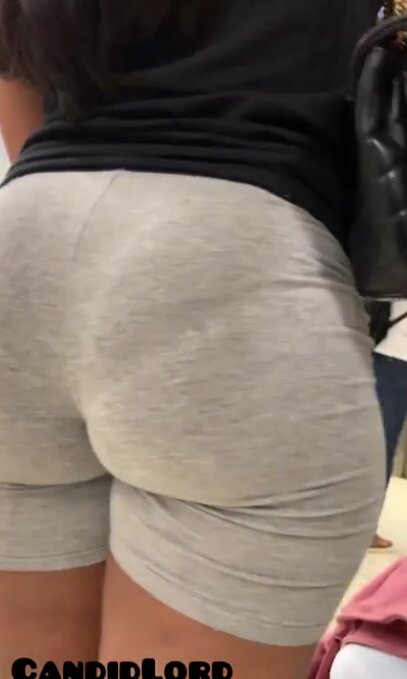 VPL SEXY BBW THICKNESS IN GRAY CAPTURE