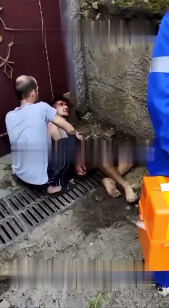 Russian guy captured naked