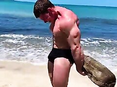 Beach workout