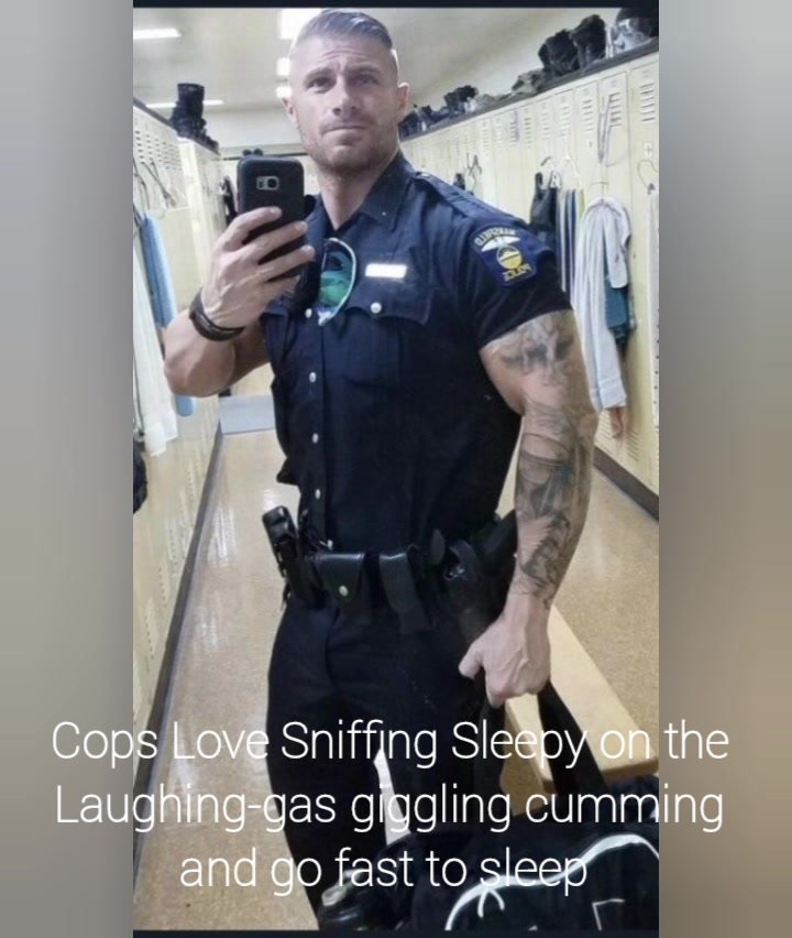 Cops Love Sniffing the Laughing-gas