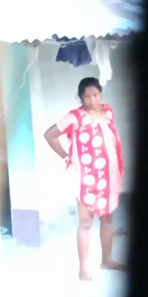 Aunty Changing Panty