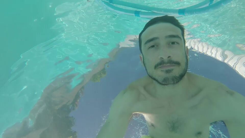 swimming underwater - video 3