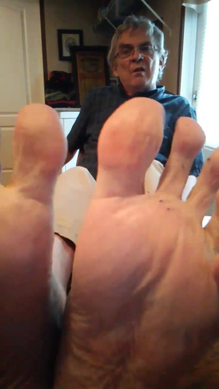 Grandpa feet - video 2