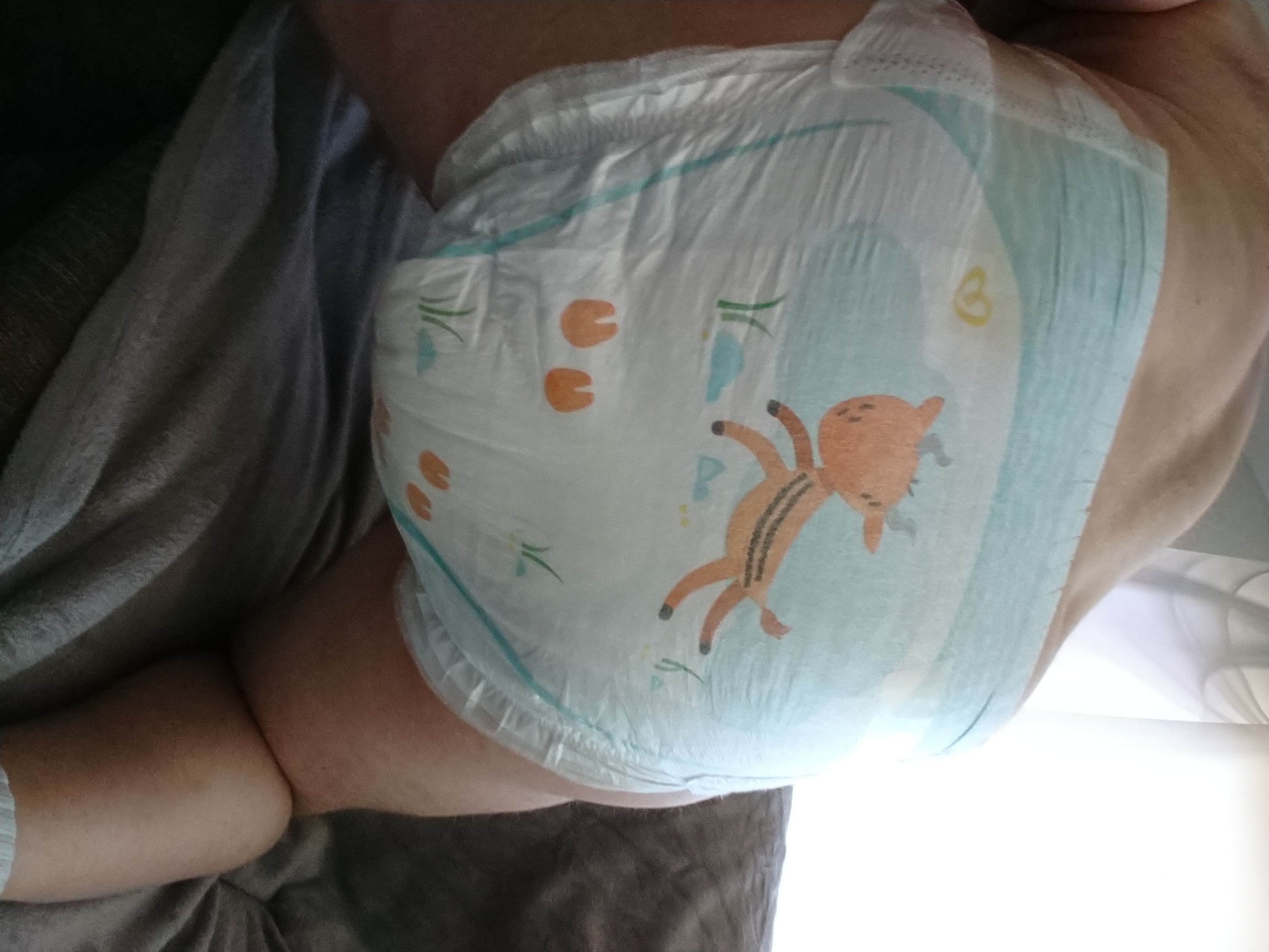 Big (mess) poop in my baby diaper