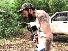 REDNECK DADDY PISSING FOR YOU