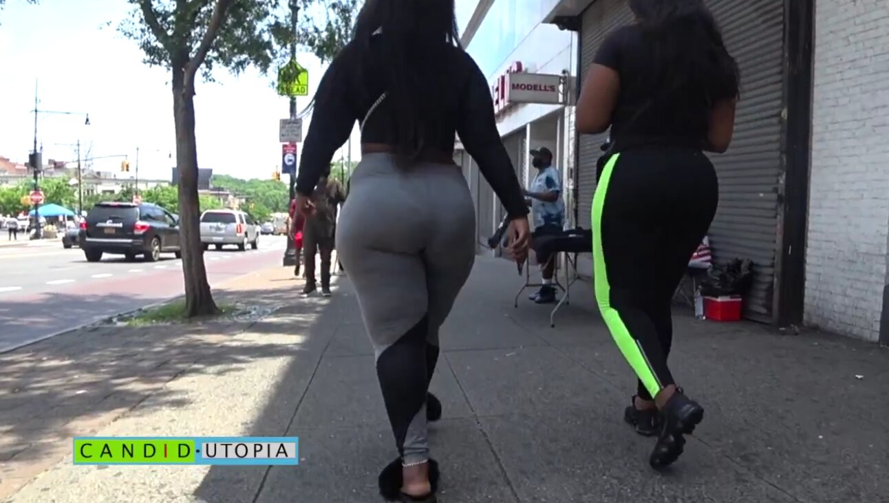 HUGE BIG CHOCOLATE BBW ASS CANDID STALKED