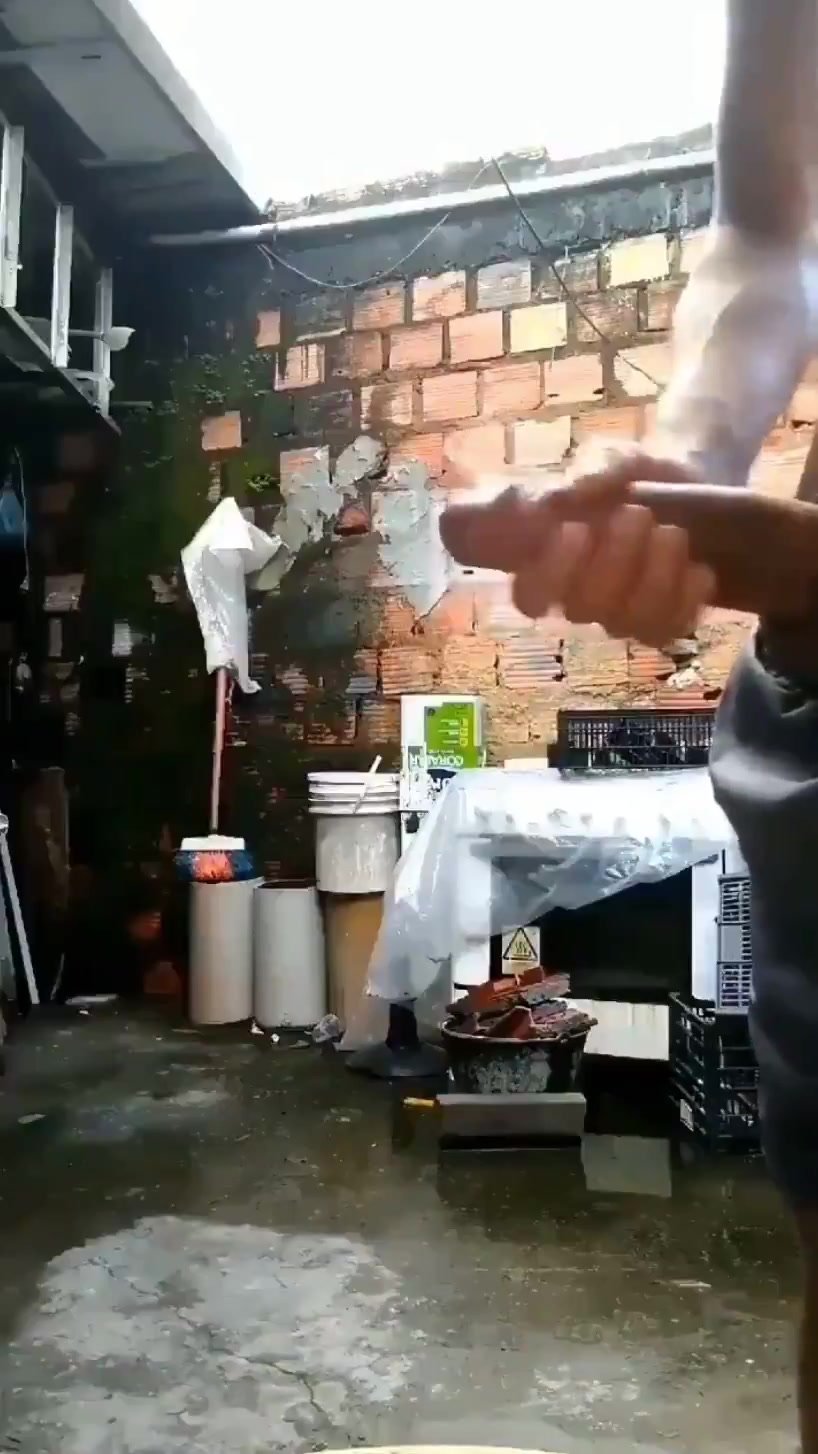 backyard cumshot