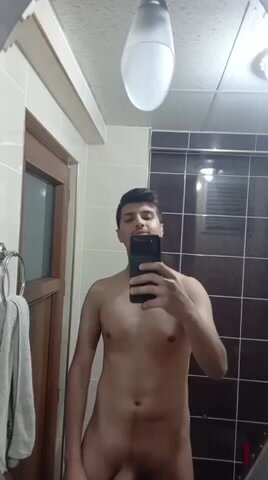 Turkish young str8 boy Show his dick