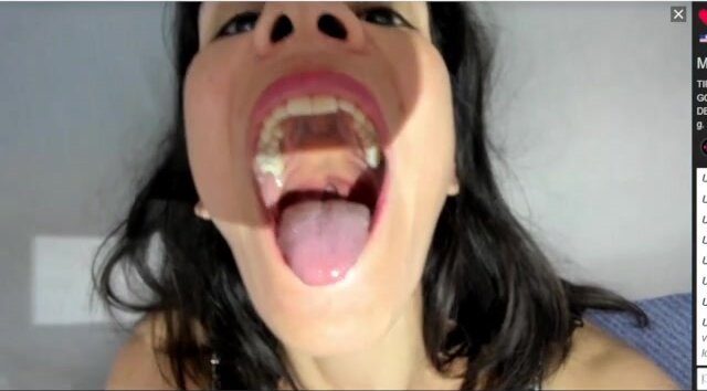 camgirl big  coughing - video 2