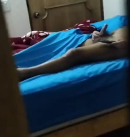 Jerking in bed - video 6