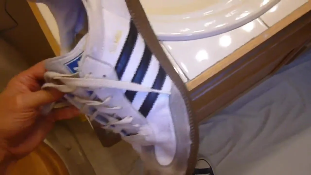 Adidas Samba fuck through toe access - ThisVid.com