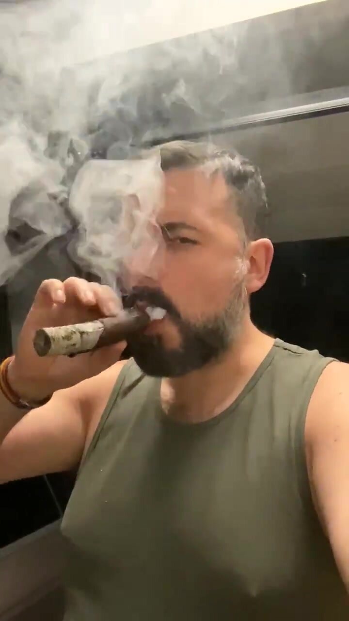 This is how you smoke a cigar