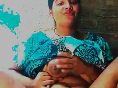 Indian, desi, village, lady, boobs, pussy, show