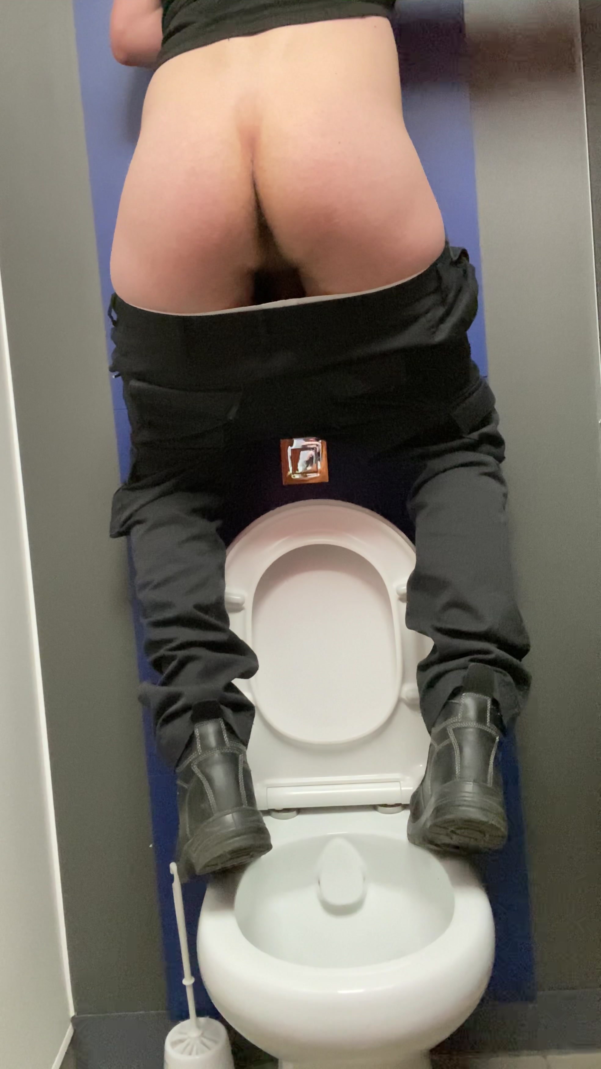 Public toilet poo 9