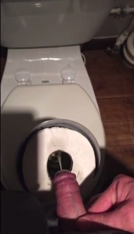 Piss in toilet paper
