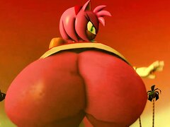 Amy Rose Anal Vores rouge and tries to seduce sonic