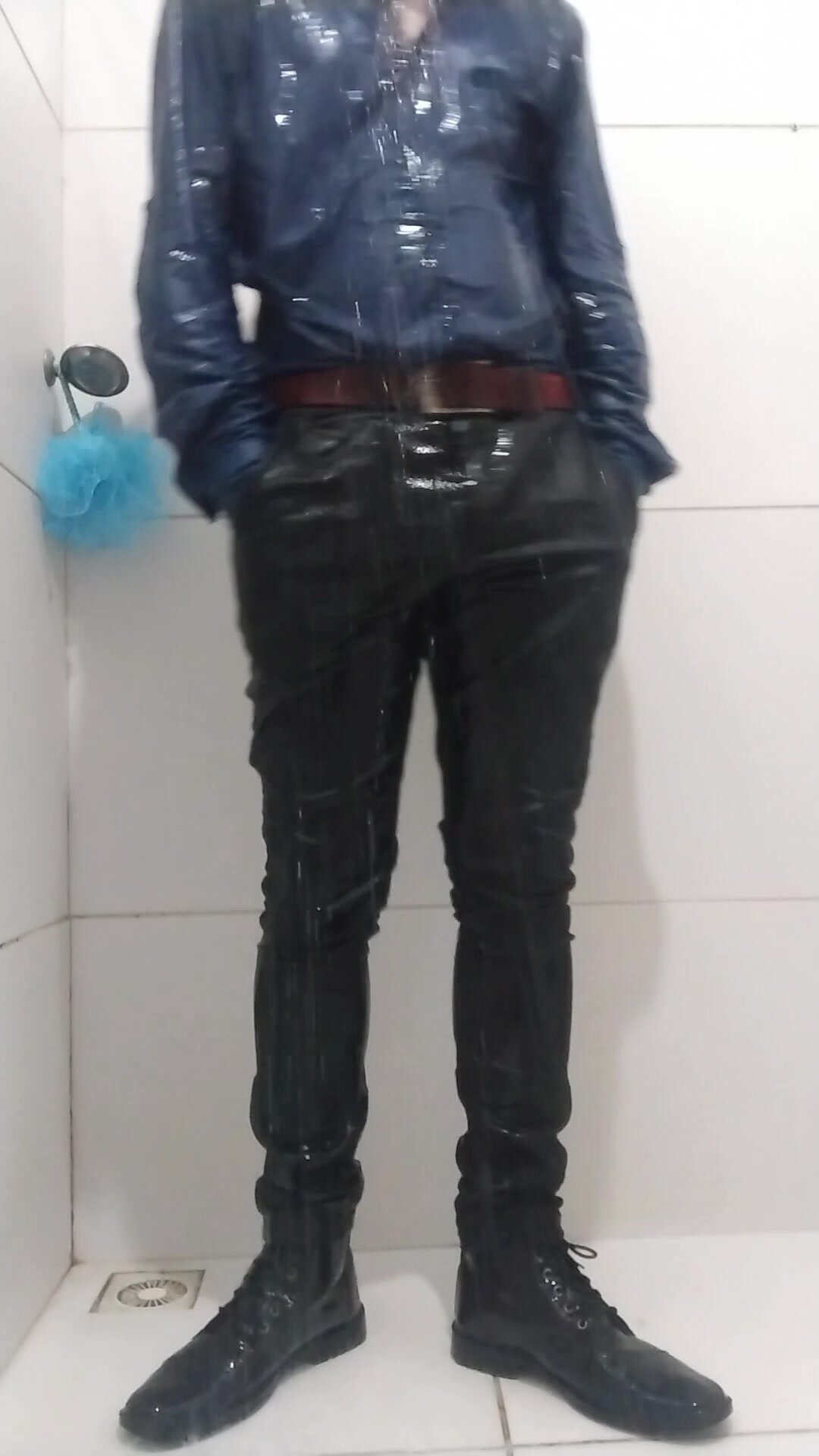 Blue Shower