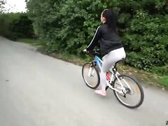 bike ride pee