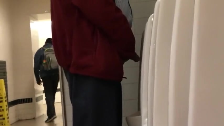 Jerking Off at the Urinals