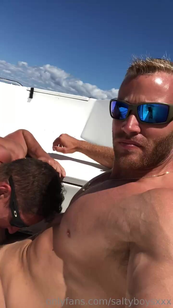 Guy on guy On a cruise pic