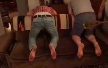 dad spanking