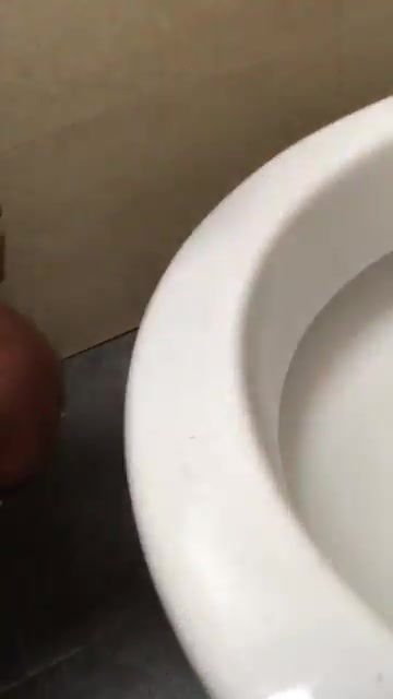 Italian faggot licks toilet