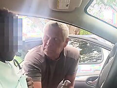 Cruising Guy Catches Him Stroking And Sucks His Cock
